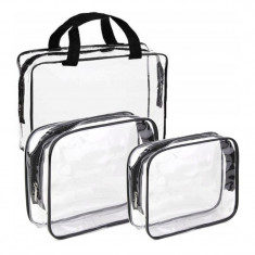 Set organizator turistic, 3 genti transparente, Gonga? foto