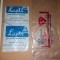 LOT 2 AMBALAJ / ETICHETA /CUTIE LAPTE PASTEURIZAT / VATA HIDROFILA / ROMANESTI