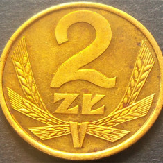 Moneda 2 ZLOTI - POLONIA, anul 1988 *cod 2688