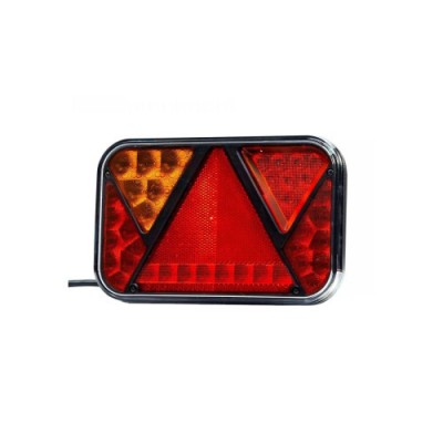 Lampa spate 200x130, LED, 5 functii, cu ceata, Fristom Cod: FT-270 L NT PM Automotive TrustedCars foto