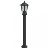 Cumpara ieftin Lampa exterioara de podea, negru, 80 cm, otel inoxidabil