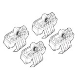 Kit montaj bare transversale C246 pentru Skoda Fabia 5p 09/21+