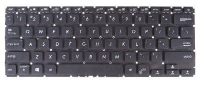 Tastatura Laptop, Asus, VivoBook 14 F409, F409FA, F409FJ, argintie, layout US foto