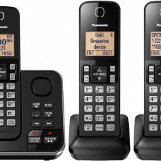 Telefon fără fir Pasonic KX-TG633SK, 3 receptoare