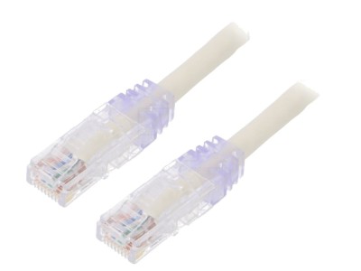 Cablu patch U/UTP Cat6 LSZH alb 0.5m foto