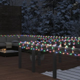 Cablu luminos cu 120 LED-uri, multicolor, 5 m, PVC GartenMobel Dekor