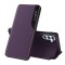 Husa Samsung Galaxy A34 5G Eco Leather View flip tip carte, mov