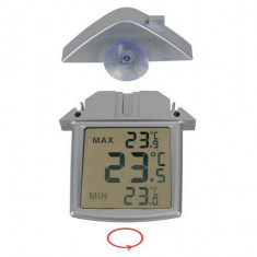Termometru digital pe geam cu min/max. Velleman