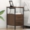 vidaXL Dulap de noapte Stejar brun 30 x 48 x 61 cm Lemn compozit