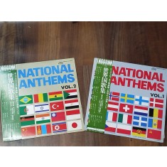 OFERTA !! 2 EDITII LP VINIL ( 2 EDITII LP PRESE JAPAN ) : NATIONAL ANTHEMS (Imnuri Nationele) Vol .1 si Vol .2 (NM)