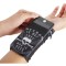 Husa OEM Wrist Pack White Skull pentru Telefon 5.5 inci, Dimensiuni interioare 150 x 70 mm, Neagra Alba