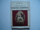 Introducere in filologia romanica (studiu socio-lingvistic) - Ecaterina Goga, Didactica si Pedagogica