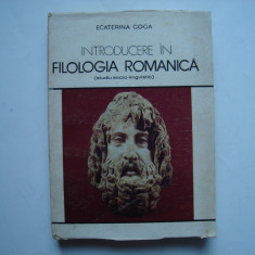 Introducere in filologia romanica (studiu socio-lingvistic) - Ecaterina Goga