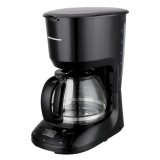 Cafetierea digitala Heinner Black Chatt HCM-D750GCBK, LCD, 1.25L, filtru si portfiltru detasabil, filtru din nailon, functie anti-scurgere, oprire aut