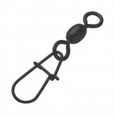 MADCAT SWIVELS DIN OȚEL INOXIDABIL W. EGG SNAP NEGRU 5BUC 70KG