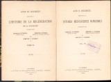 MSPN42 Acte și documente relative la istoria renascerei Rom&acirc;niei vol VII 1892, Circulata, Printata