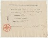 Valahia 1849 inam sigiliul caimacam Costache Cantacuzino decont transport cu caii de poștă la Targoviste semnat Secretarul statului Ioan Al Filipescu