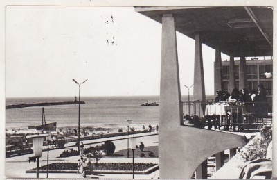 bnk cp Mangalia - Vedere spre mare - circulata foto