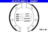 ATE 03.0137-4001.2 Set saboti frana, frana de mana