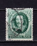 ✅ (S43) Germania Reich 1936 &quot;250 ani Guericke - inv. pompei cu aer &quot; serie completa Michel 608, stampilat
