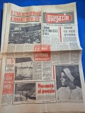 ziarul magazin 29 iulie 1967 - targul de pe muntele gaina,irina petrescu,poiuana brasov,moda - rochia de seara