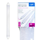 Aproape nou: Corp de iluminat liniar cu LED PNI D-Light 3600, 36W, 6500k, etans IP6