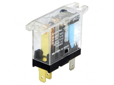 Releu Electromagnetic SPST-NO 24VDC 10A 250VAC foto