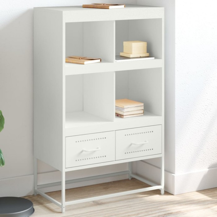 vidaXL Dulap &icirc;nalt, alb, 68x39x111,5 cm, oțel 846607