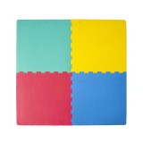 Puzzle de podea din spuma cu bucati moi colorate 4 bucati , 63 x 63 x 1.3 cm fiecare piesa, General