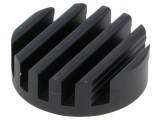 Radiator LED Negru 33mm 17,6K/W