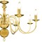 Candelabru, auriu, 8 becuri E14 - 9