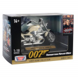 Motocicleta Motormax, BMW R 1200 C James Bond, 1:18