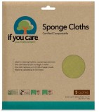 Lavete universale reutilizabile compostabile If You Care, 5 buc, super absorbante, fabricate in Germania