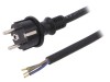 Cablu SCHUKO 5m Negru