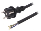 Cablu SCHUKO 5m Negru