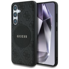 Husa pentru samsung galaxy s25 - guess 4g circle classic logo magsafe - black foto