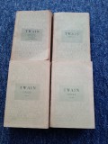 Mark Twain - Opere Complete (toate cele 4 volume) - Tom Sawyer, Huckleberry Finn etc. - cotoare deteriorate!