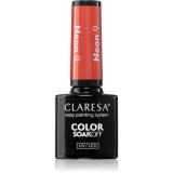 Claresa SoakOff UV/LED Color Neon lac de unghii sub forma de gel culoare 9 5 g