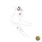 Handsfree 3.5mm HOCO M107 Alb