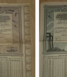 Lot doua actiuni &icirc;mprumutul de inzestrare al tarii 1934