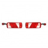 Set lampi 12-24V spate camion 470-350x90mm, cu lampi de gabarit, 5 functii Breckner Germany