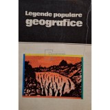 Nicoleta Coatu - Legende populare geografice (Editia: 1986)