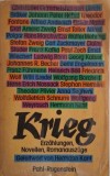 Krieg. Erzahlungen, Novellen, Romanauszuge - Rudolf Chowanetz