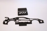 Figurină decorativă Porsche 911 + suport birou