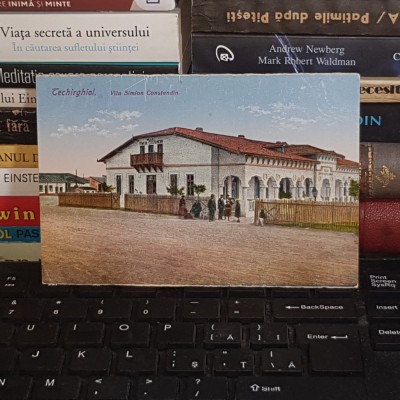 CARTE POSTALA * TECHIRGHIOL , VILA SIMION CONSTANDIN foto