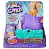 Set de joaca cu nisip si forme, Kinetic Sand, Cristalele Sirenelor, 20137315