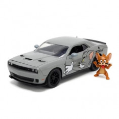 Jada masina metalica Dodge Challenger Hellcat scara 1:24 si figurina Jerry foto