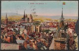 FRANȚA 1938 - CARTE POȘTALĂ CIRCULATĂ - ORAȘUL DIJON - EXPEDIATĂ DIN FRANȚA LA BUCUREȘTI (C13)