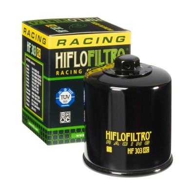 Filtru ulei Hiflofiltro HF303RC - Honda CB-CBR-VT-XL-XLR Transalp - Kawasaki EX-KLE-ZX-ZXR Ninja - Yamaha YZF-FZR-YFM Grizzly foto