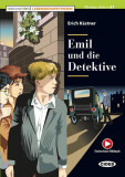 Emil und die Detektive + H&ouml;rbuch (A1) - Paperback brosat - Black Cat Cideb